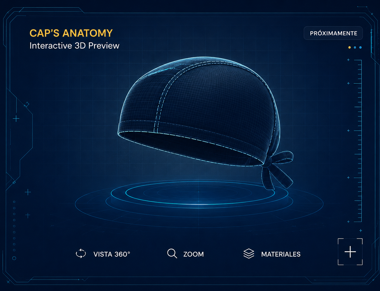Gorro Quirúrgico Felicis Caps — Cap's Anatomy Preview