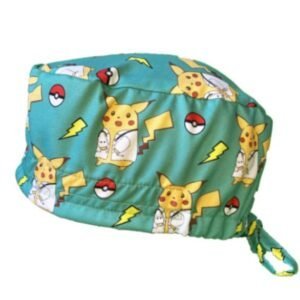 Gorro quirúrgico Dr. Pikachu Pokémon hecho en México