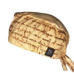 Gorro quirúrgico El Hombre de Vitruvio Da Vinci hecho en México