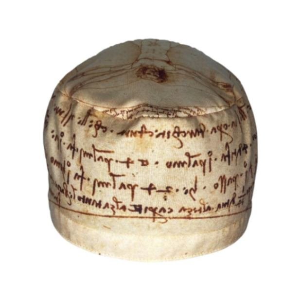 Gorro quirúrgico El Hombre de Vitruvio Da Vinci hecho en México