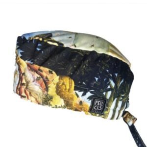 Gorro quirúrgico El Nacimiento de Venus Botticelli hecho en México