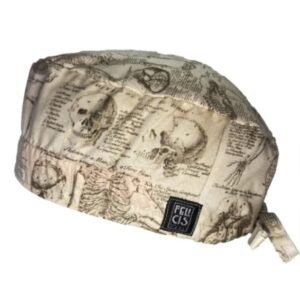 Gorro quirúrgico dibujos antiguos anatomía cirugía general hecho en México