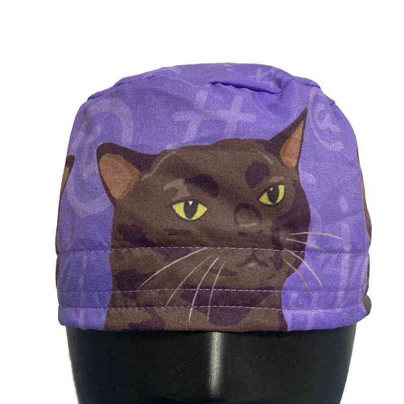 Gorro quirúrgico Gato Disociado meme hecho en México