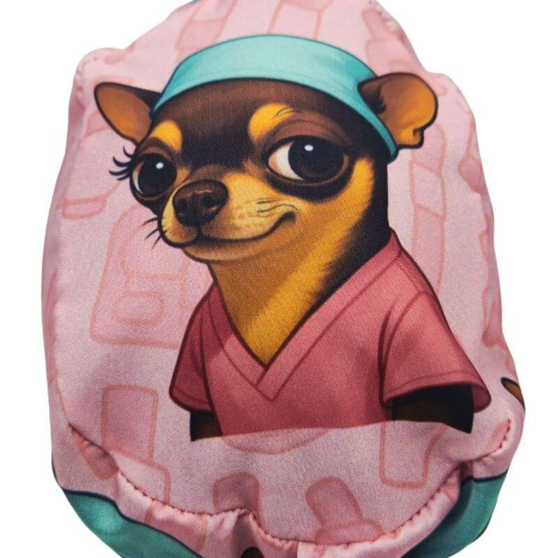 Gorro quirúrgico La Más chihuahua mexicana meme hecho en México