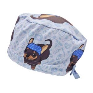 Gorro quirúrgico Smiling Dog chihuahua meme hecho en México