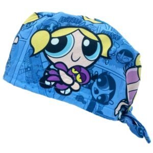 Gorro quirúrgico Burbuja Chicas Superpoderosas hecho en México