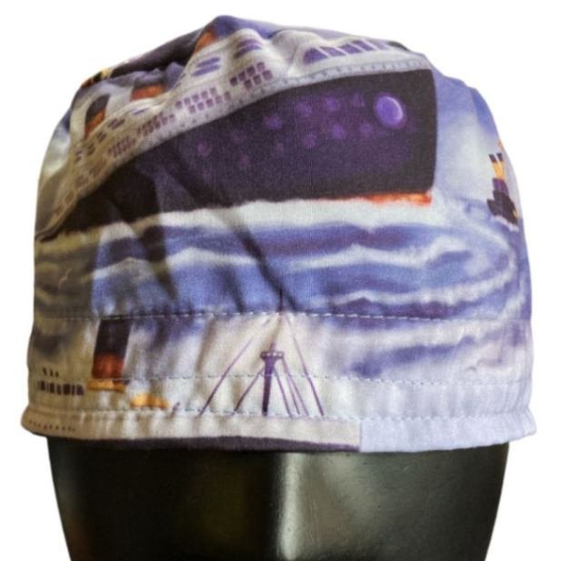 Gorro quirúrgico Derek Shepherd barquitos Grey's Anatomy hecho en México