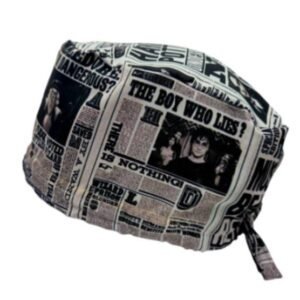 Gorro quirúrgico Diario del Profeta Harry Potter hecho en México