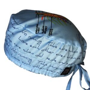Gorro quirúrgico Grey's Anatomy Meredith Grey Derek Shepherd hecho en México