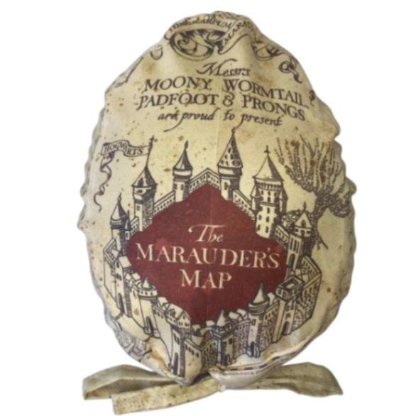 Gorro quirúrgico Mapa del Merodeador Harry Potter hecho en México