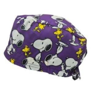 Gorro quirúrgico Snoopy Peanuts hecho en México