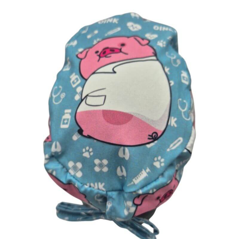 Gorro quirúrgico Dr. Oink cerdito médico hecho en México