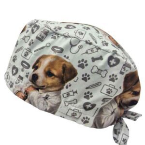 Gorro quirúrgico El Dogtor perrito médico hecho en México