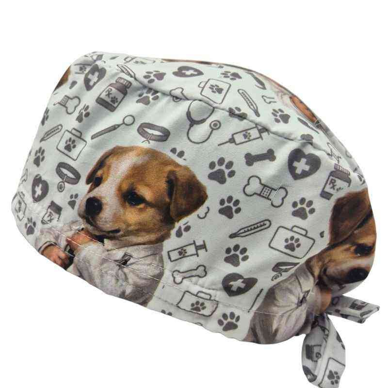 Gorro quirúrgico El Dogtor perrito médico hecho en México