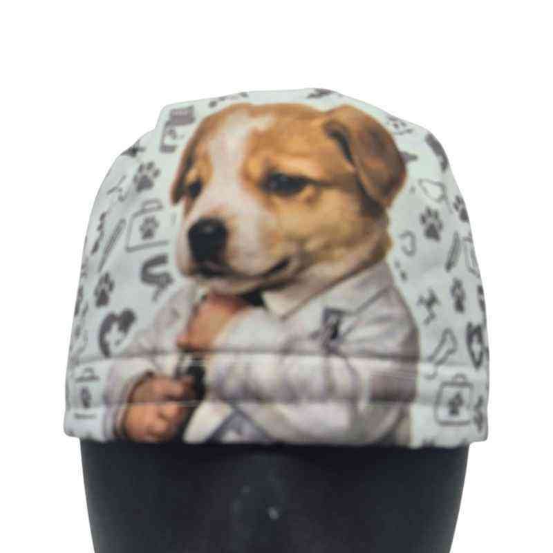 Gorro quirúrgico El Dogtor perrito médico hecho en México