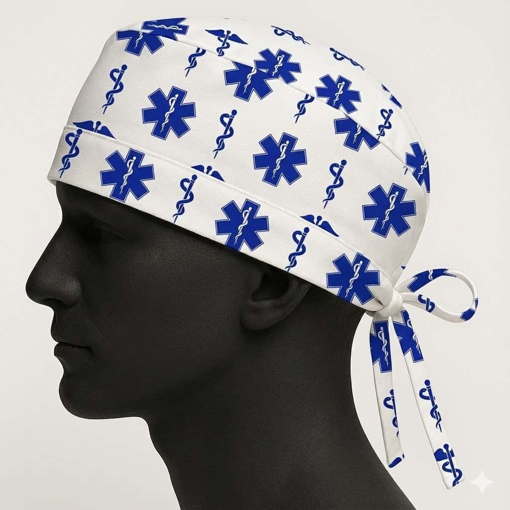 Gorro quirúrgico personalizado — ejemplo 3 — Felicis Caps