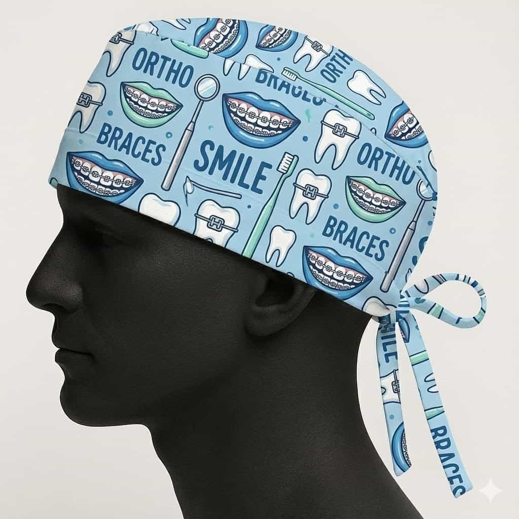 Gorro quirúrgico personalizado — ejemplo 4 — Felicis Caps