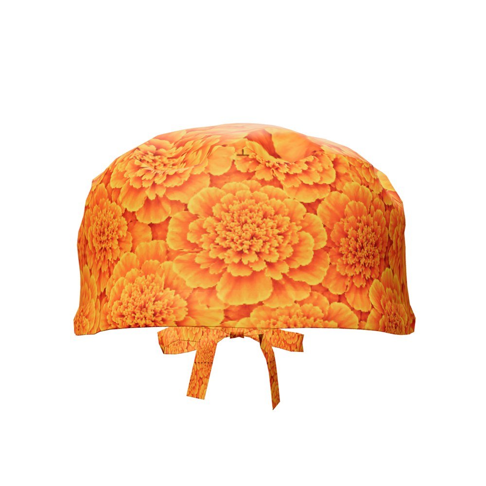 Gorro quirúrgico Cempasúchil vista 2