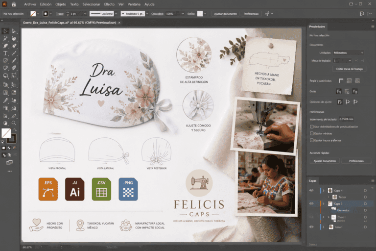 Qué Archivos Necesitas para Personalizar tu Gorro Quirúrgico con Logotipo