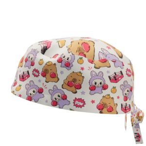Gorro Quirúrgico Capibara vs Labubu - Felicis Caps