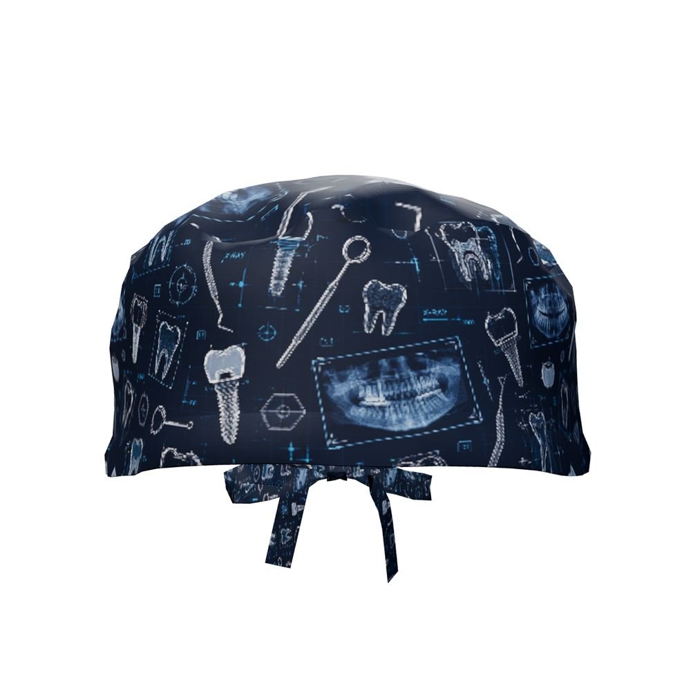 Gorro Quirúrgico Odontología Blueprint - Felicis Caps
