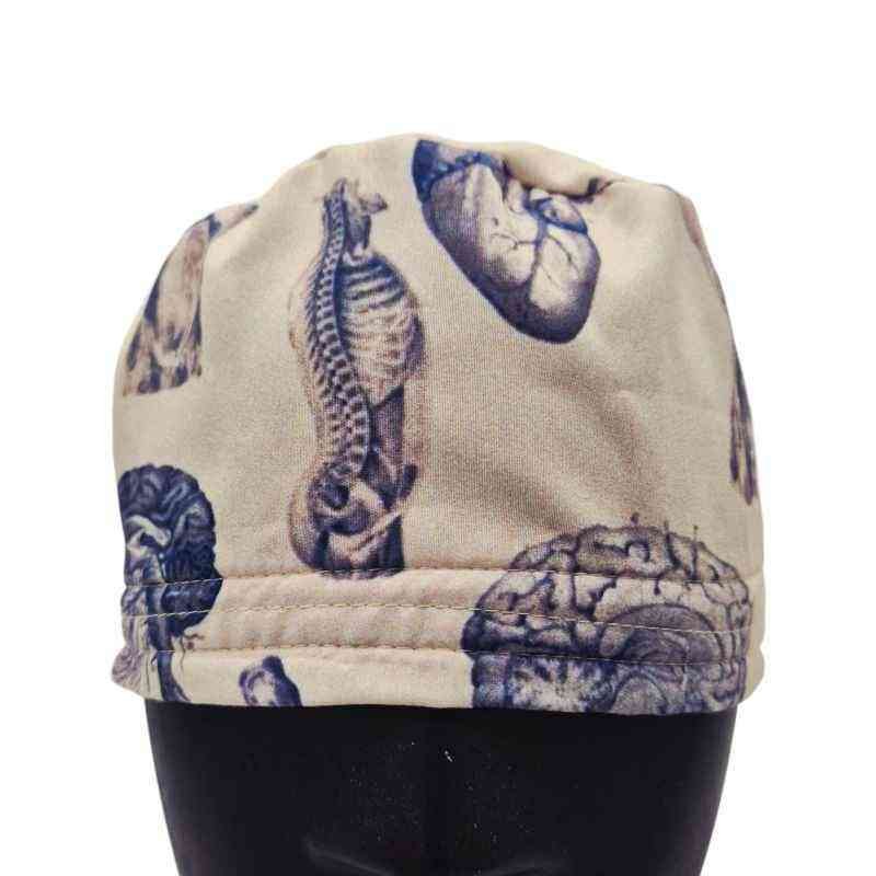 Gorro quirúrgico de Órganos Azul