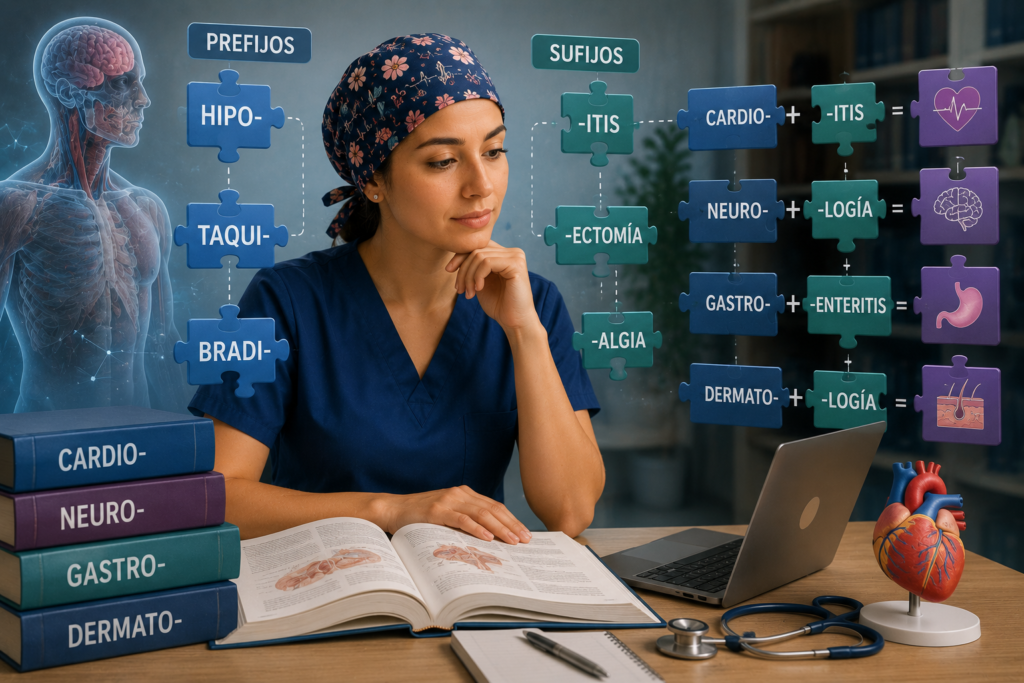 Sufijos y Prefijos Médicos: Guía Completa de Estudio