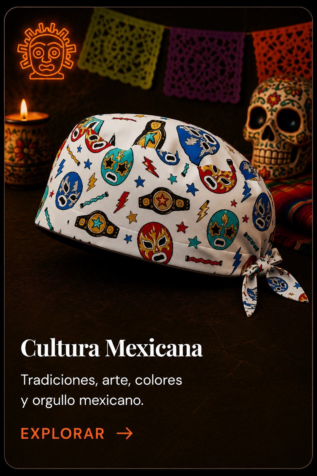 Gorros quirúrgicos Cultura Mexicana — Tradiciones, arte y orgullo mexicano