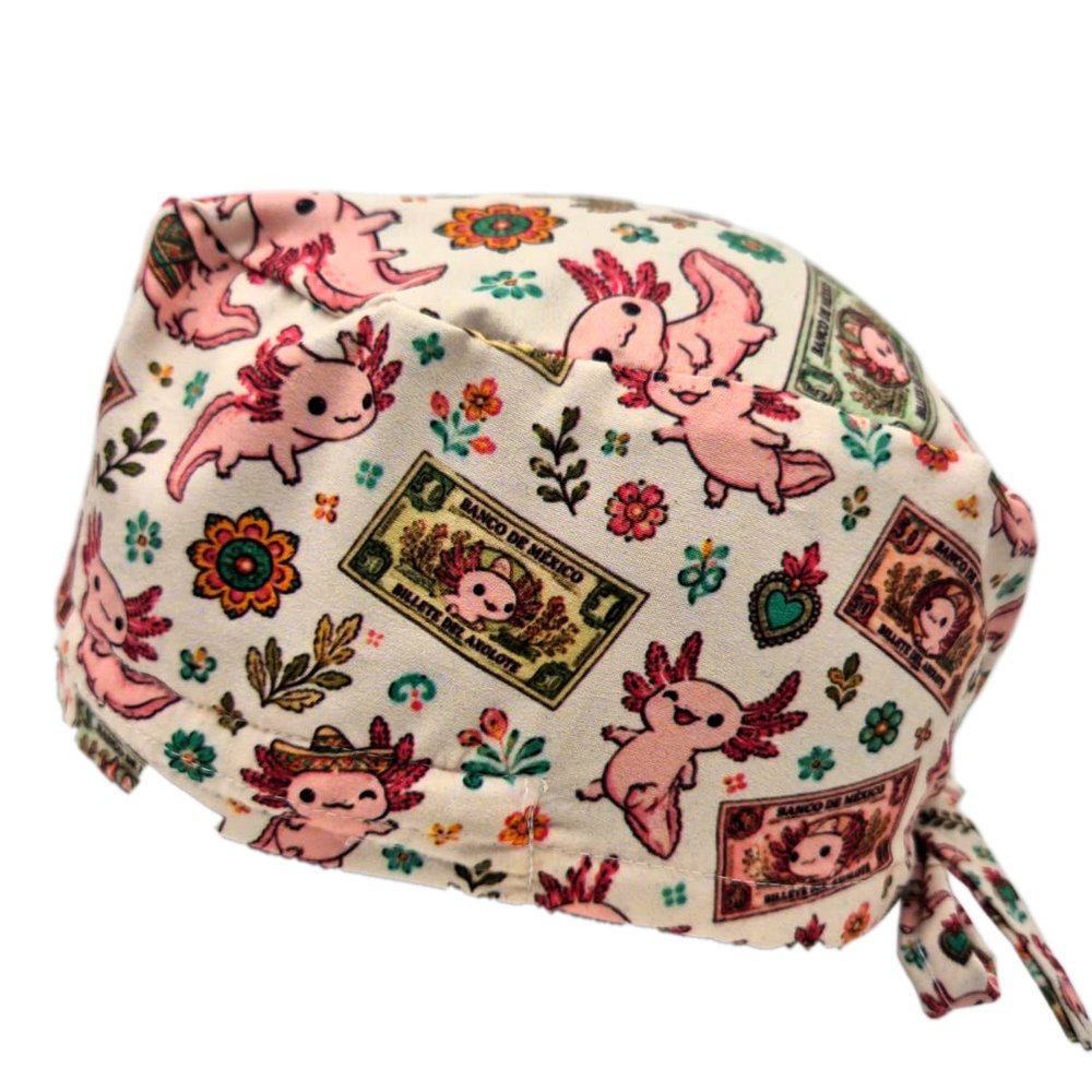 Gorro quirúrgico Ajolote vista lateral