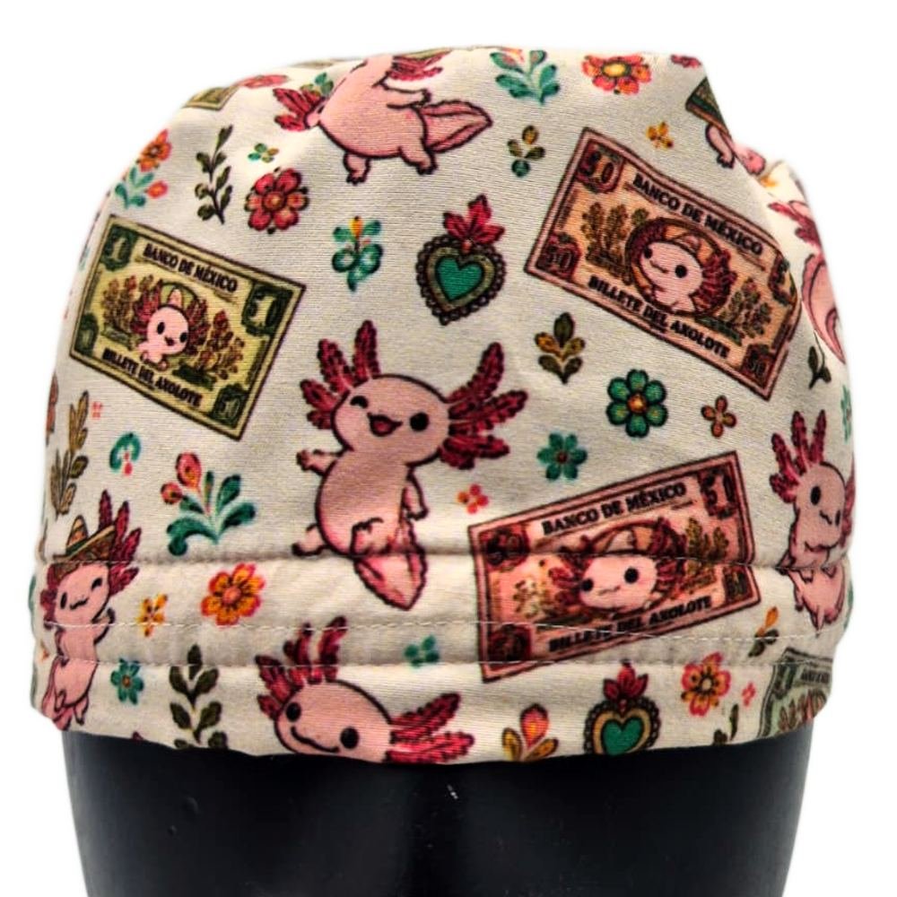 Gorro quirúrgico Ajolote vista frontal