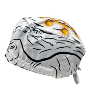 Gorro quirúrgico Mahoraga, vista lateral